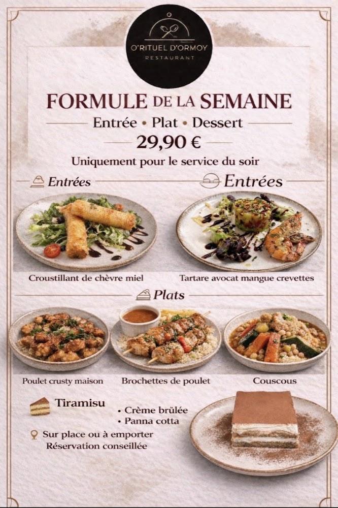 O’Rituel D’ORMOY 91 - Menu Image 1