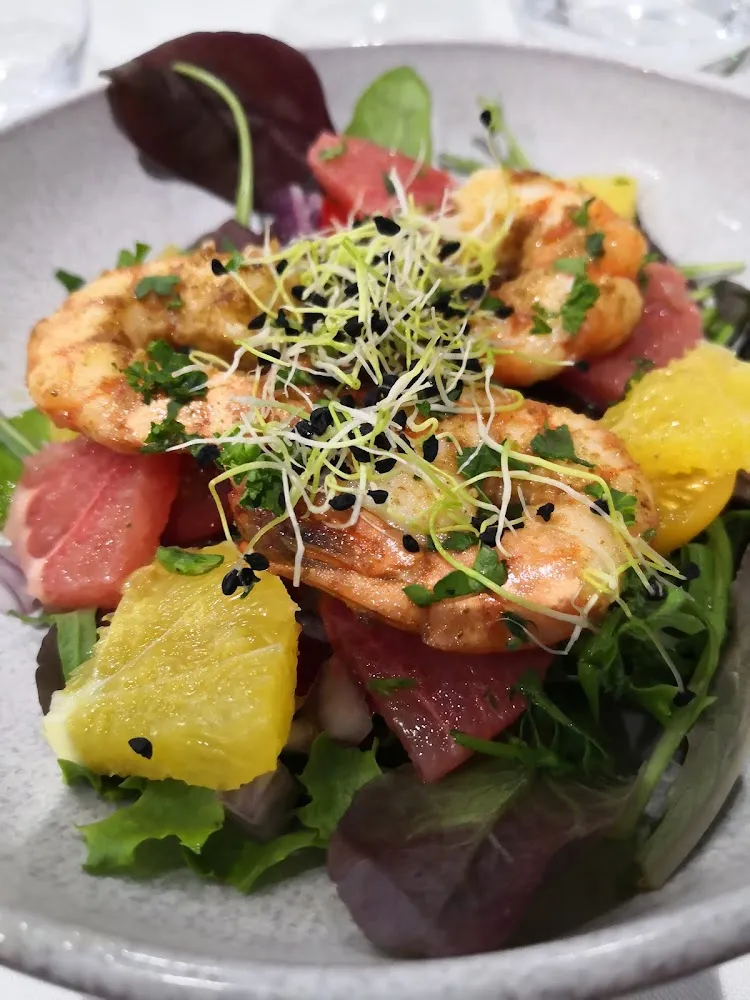 Salade de Gamba Agrumes